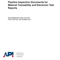 API Recommended Practice 5MT-2021 PDF