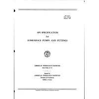 API 11AX First Edition