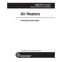 ASME PTC 4.3-2017 (R2022)