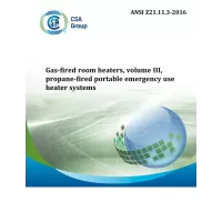 CSA ANSI Z21.11.3-2016 (R2021)