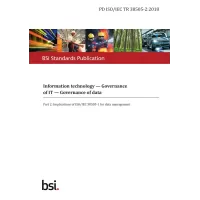 BS PD ISO/IEC TR 38505-2:2018