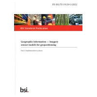 BS PD ISO/TS 19130-3:2022