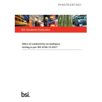 BS PD ISO/TR 6307:2023