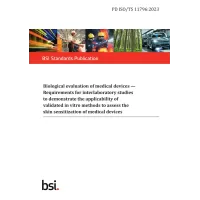 BS PD ISO/TS 11796:2023