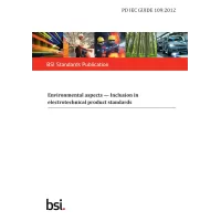 BS PD IEC GUIDE 109:2012