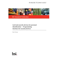 BS PD ISO/IEC TS 23465-3:2023