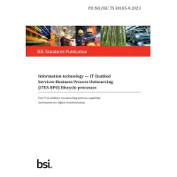 BS PD ISO/IEC TS 30105-9:2023