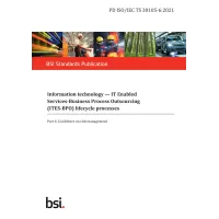 BS PD ISO/IEC TS 30105-6:2021