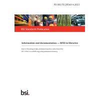 BS PD ISO/TS 28560-4:2023