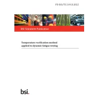 BS PD ISO/TS 21913:2022