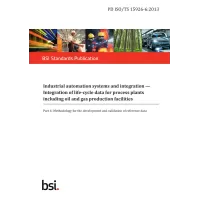 BS PD ISO/TS 15926-6:2013