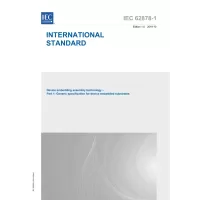 IEC 62878-1 Ed. 1.0 b:2019