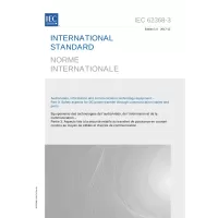 IEC 62368-3 Ed. 1.0 b:2017