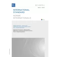 IEC 62973-1 Ed. 1.0 b:2018