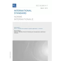 IEC 61340-4-7 Ed. 2.0 b:2017