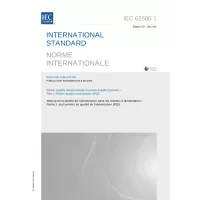 IEC 62586-1 Ed. 2.0 b:2017