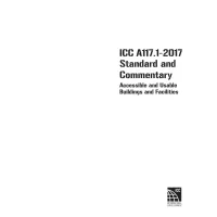 ICC A117.1-2017 and Commentary