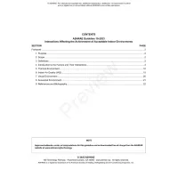 ASHRAE Guideline 10-2023 -- Interactions Affecting the Achievement of Acceptable Indoor Environments