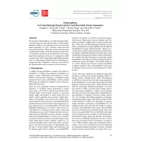 C024 -- Infomophism: An Urban Planning Framework for Local Renewable Energy Integration