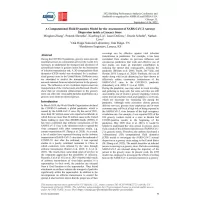 C009 -- A Computational Fluid Dynamics Model for the Assessment of Sars-cov-2 Aerosol Dispersion inside a Grocery Store