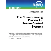 Guideline 1.5-2017 -- The Commissioning Process for Smoke Control Systems