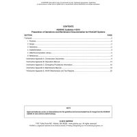 Guideline 4-2019 -- Preparation of Operations and Maintenance Documentation for HVAC&R Systems