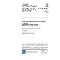 IEC 61076-7-001 Ed. 1.0 b:2004