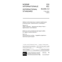 IEC 61156-2-2 Ed. 1.0 b:2001