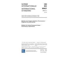 IEC 60921 Ed. 2.1 b:2006