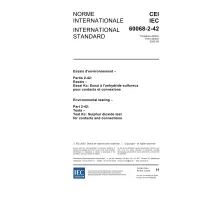 IEC 60068-2-42 Ed. 3.0 b:2003