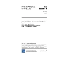 IEC 60384-9-1 Ed. 2.0 en:2005