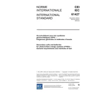 IEC 61427 Ed. 2.0 b:2005