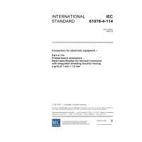 IEC 61076-4-114 Ed. 1.0 en:2003