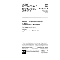 IEC 60300-3-10 Ed. 1.0 b:2001