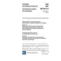 IEC 60730-2-4 Ed. 2.0 b:2006