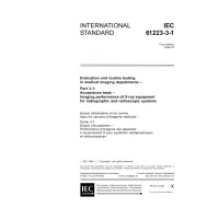 IEC 61223-3-1 Ed. 1.0 en:1999