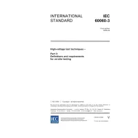 IEC 60060-3 Ed. 1.0 en:2006