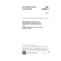 IEC 62328-3 Ed. 1.0 en:2005