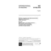 IEC 61162-410 Ed. 1.0 en:2001