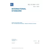 IEC 61196-1-313 Ed. 1.0 en:2009