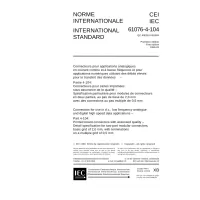 IEC 61076-4-104 Ed. 1.0 b:1999