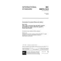 IEC 60874-14-9 Ed. 1.0 en:1999