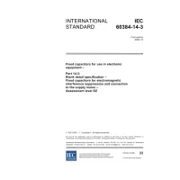 IEC 60384-14-3 Ed. 1.0 en:2004