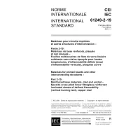 IEC 61249-2-19 Ed. 1.0 b:2001