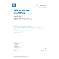 IEC 60645-7 Ed. 1.0 b:2009