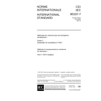 IEC 60107-7 Ed. 1.0 b:1997