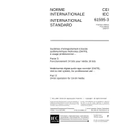 IEC 61595-3 Ed. 1.0 b:1999