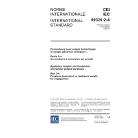 IEC 60320-2-4 Ed. 1.0 b:2005