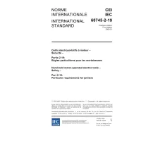 IEC 60745-2-19 Ed. 1.0 b:2005