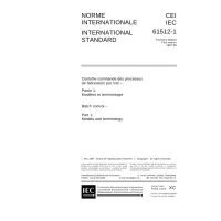 IEC 61512-1 Ed. 1.0 b:1997